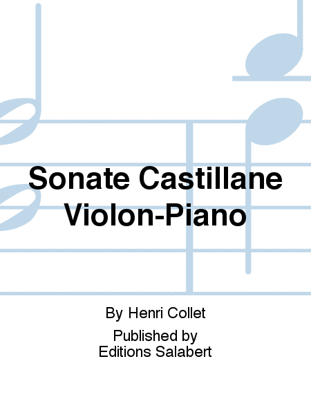 Sonate Castillane Violon-Piano
