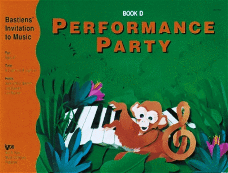 Performance Party, Book D Piano Method scores gallery preview page 1