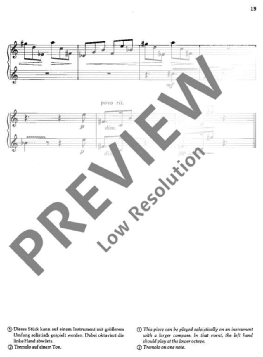 Musik für Mallets Marimba scores gallery preview page 20