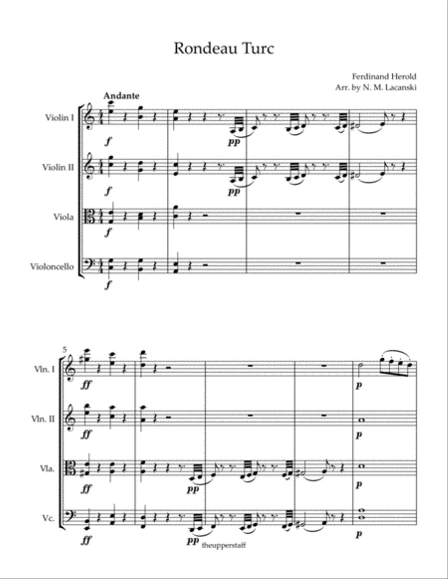 Duos Concertans Op. 10 #1 Movement 3 Flute Duet scores gallery preview page 2