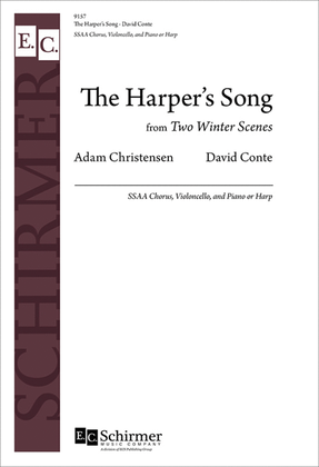 Book cover for The Harper's Song: from Two Winter Scenes (Choral Score)