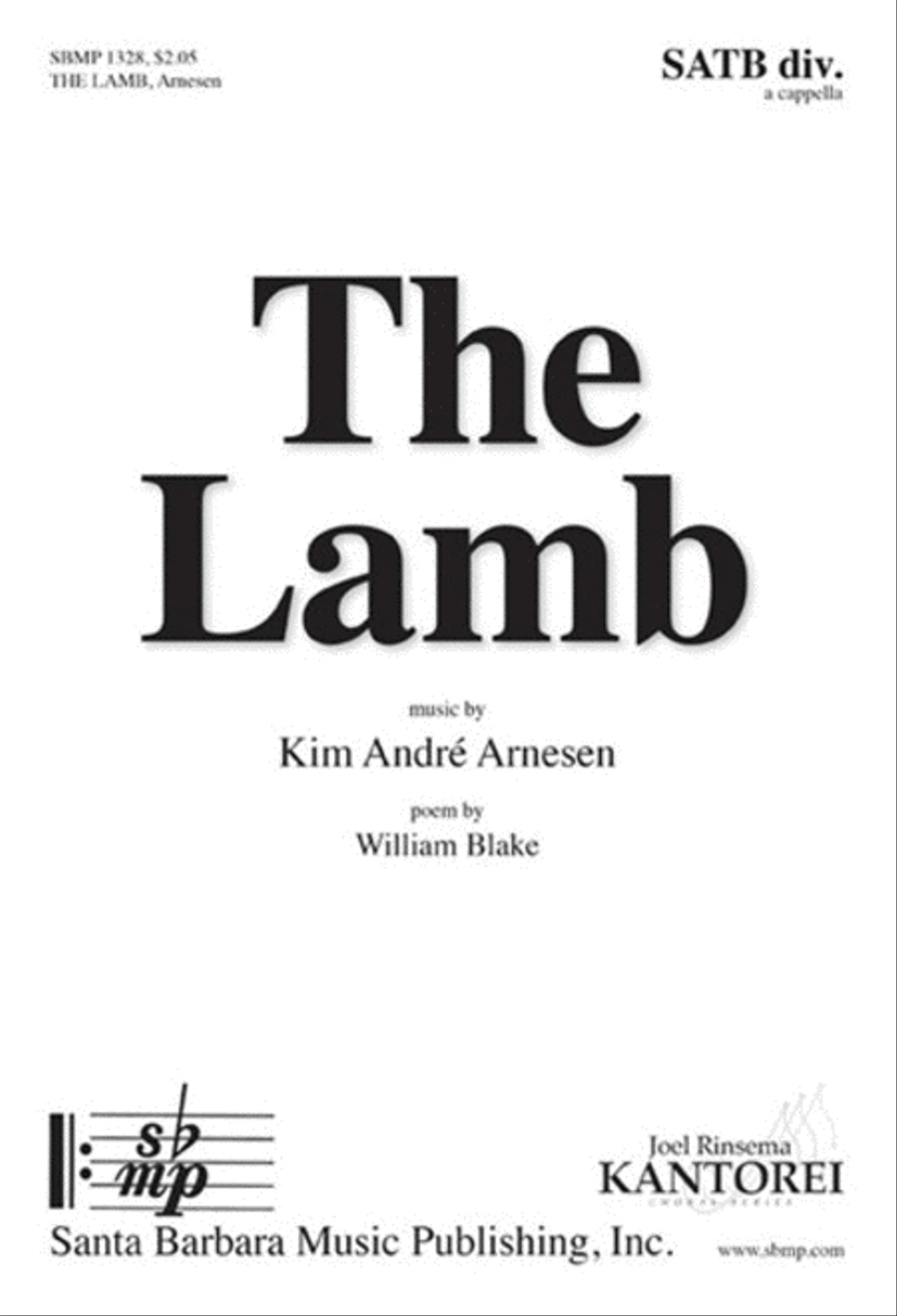 The Lamb - SATB divisi Octavo Divisi scores gallery preview page 1