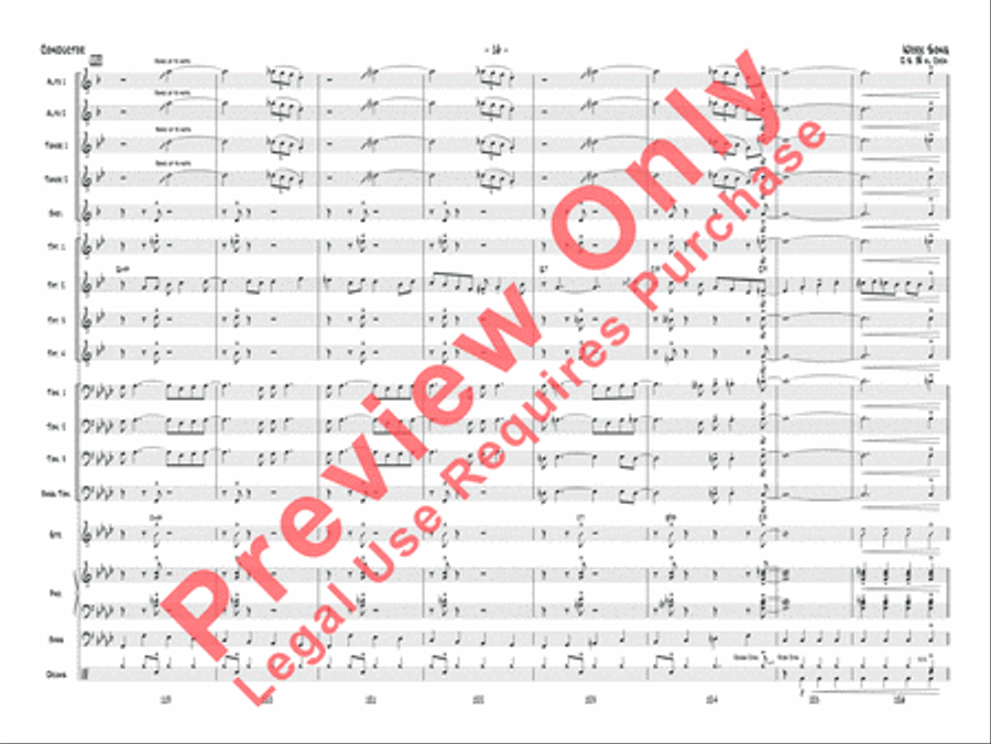 Work Song Jazz Ensemble scores gallery preview page 37