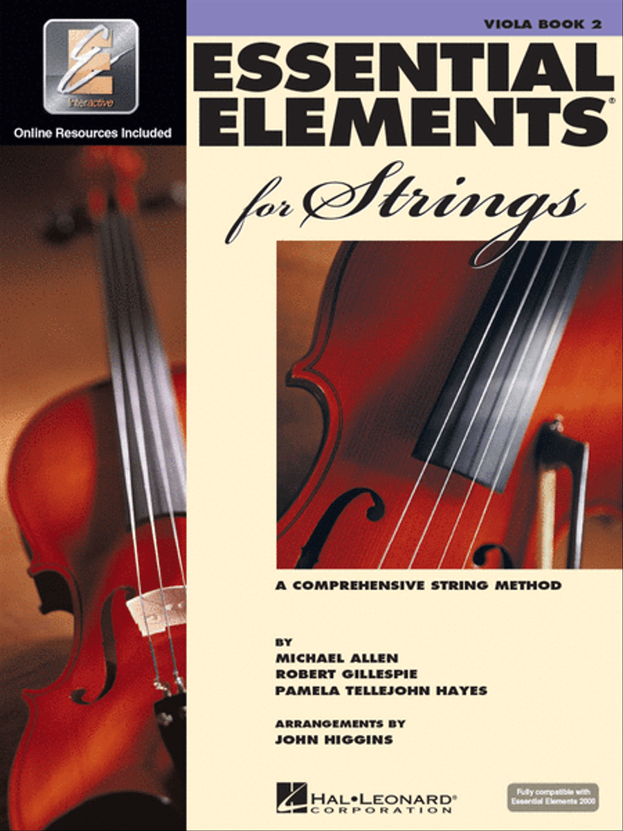 Essential Elements for Strings – Book 2 with Online Resources String Orchestra scores gallery preview page 1