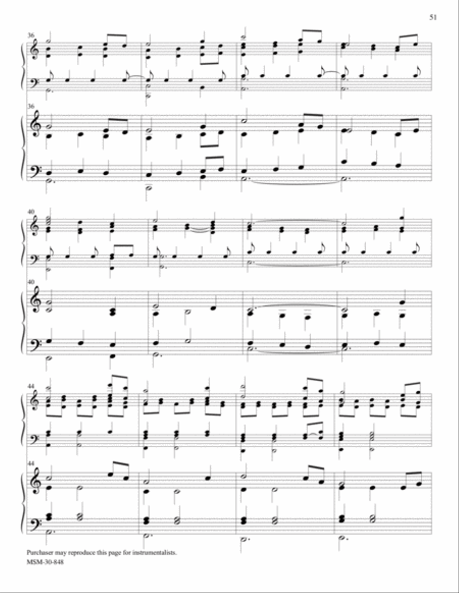 RESIGNATION from Let Praises Ring, V3 5-Octaves scores gallery preview page 3