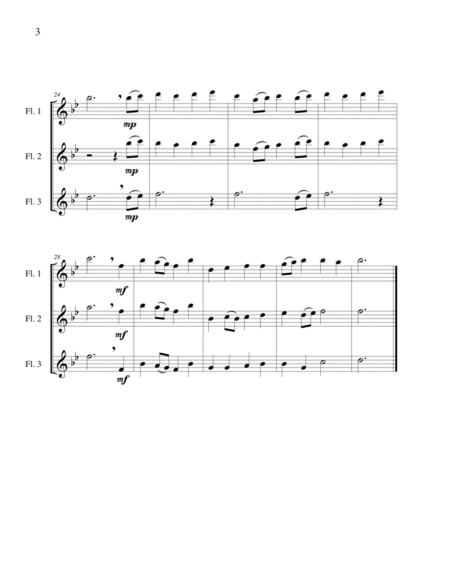 Hosanna, Loud Hosanna - Flute Trio image number null