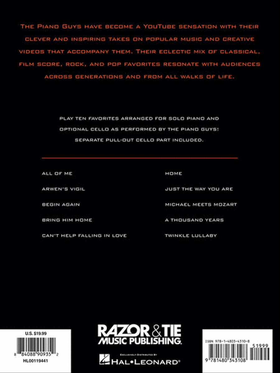 The Piano Guys Cello scores gallery preview page 3