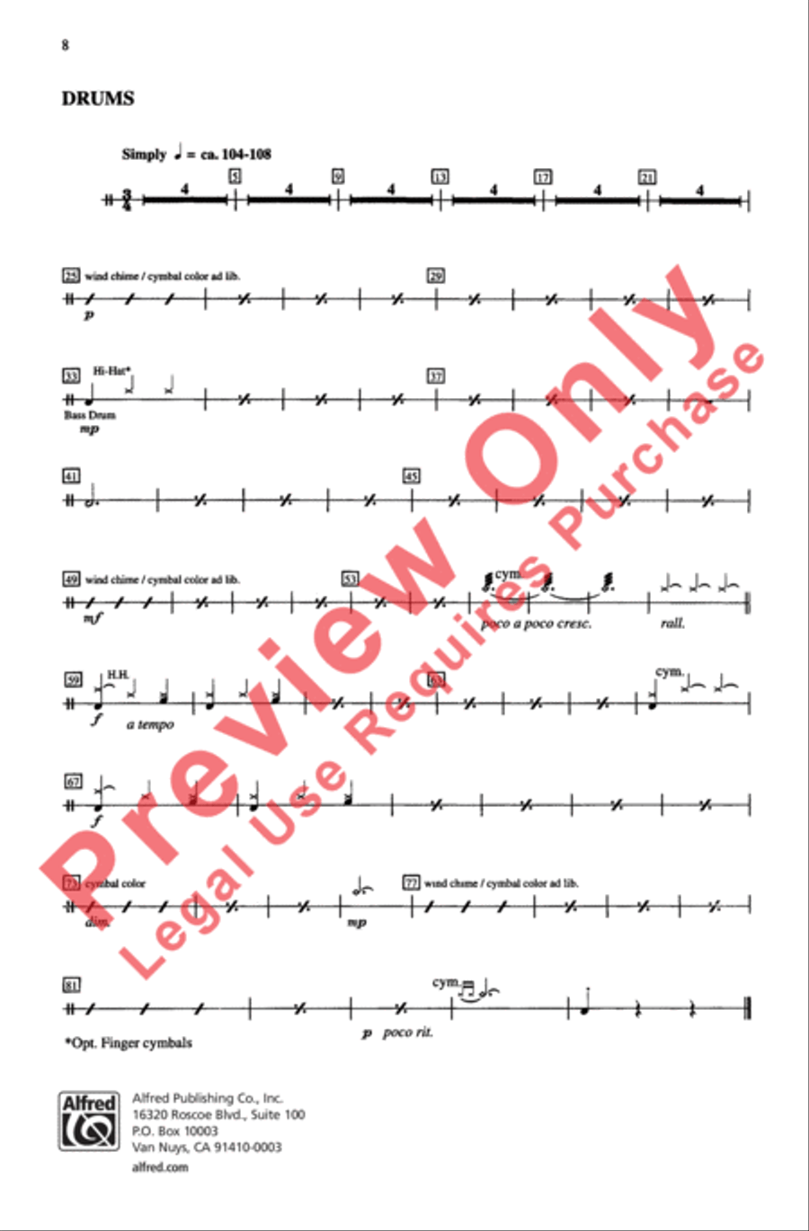 Our Children (from Ragtime The Musical) 4-Part scores gallery preview page 8
