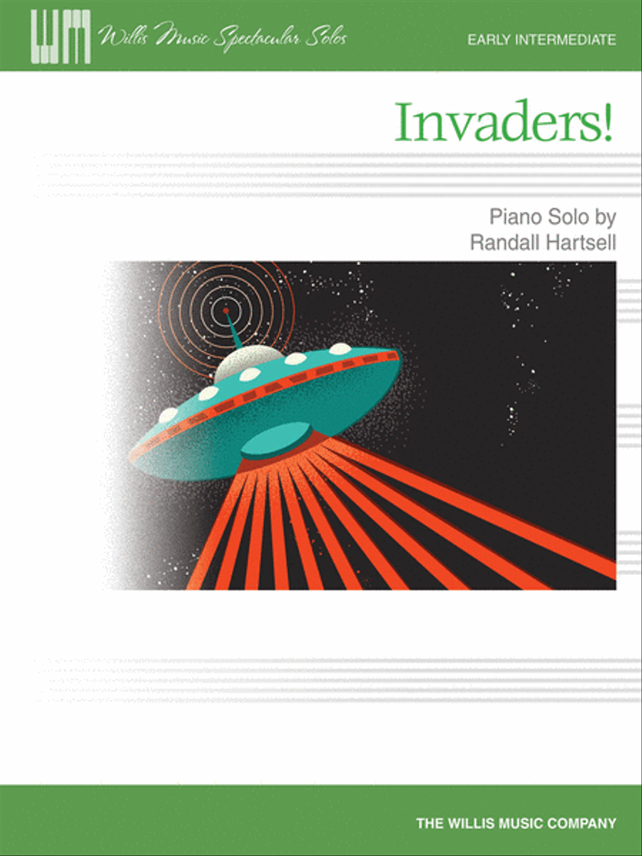 Invaders! Invaders! Piano scores gallery preview page 1