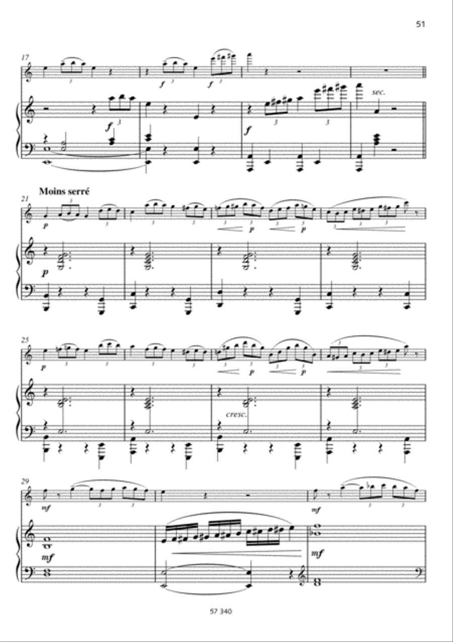 Arabesque Flute Solo scores gallery preview page 2