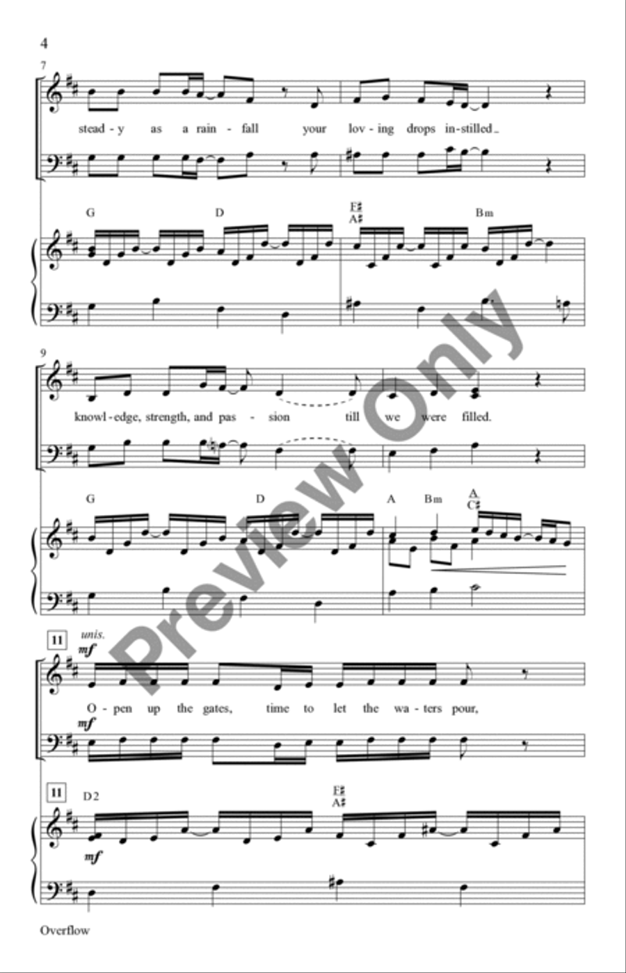 Overflow Overflow 3-Part scores gallery preview page 3