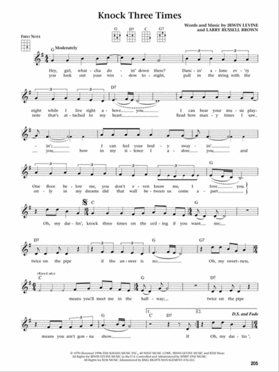 The Daily Ukulele – Leap Year Edition Piano scores gallery preview page 5