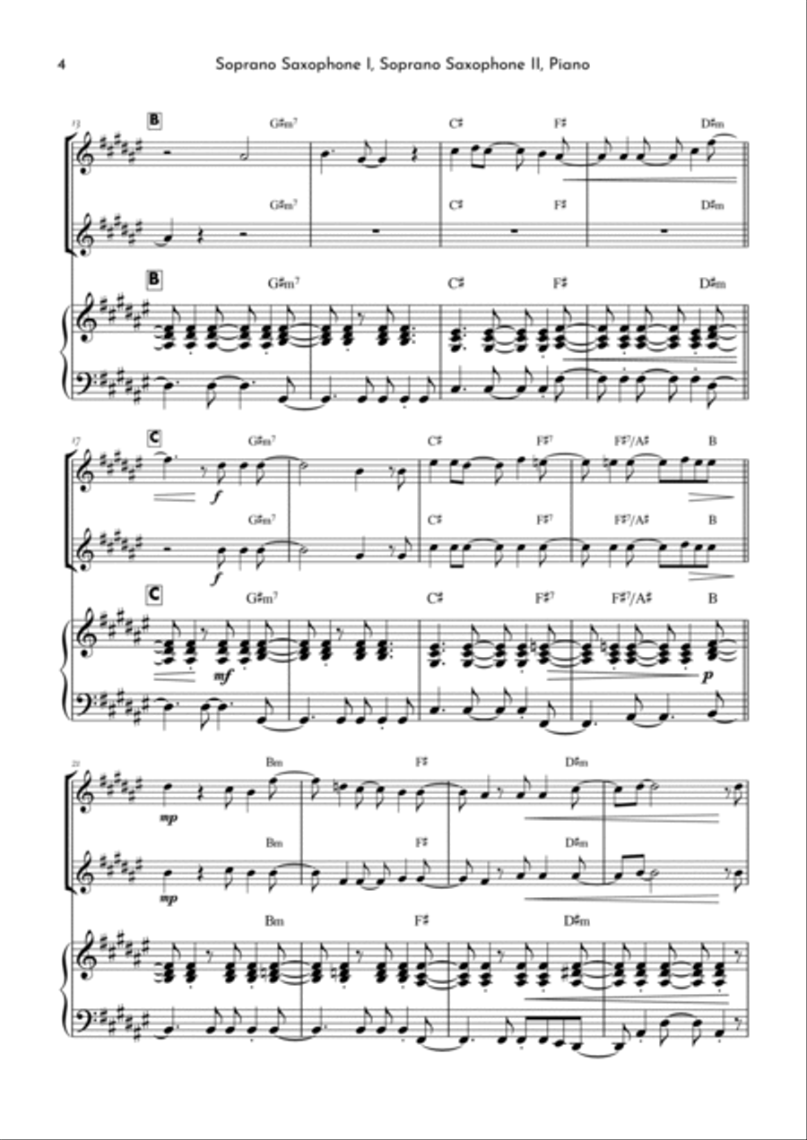 More Than Words Woodwind Duet scores gallery preview page 4