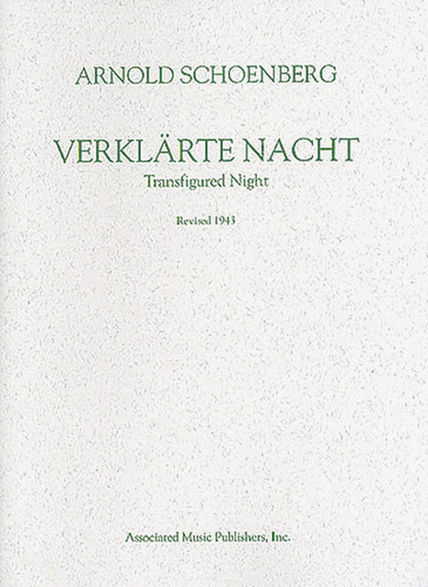 Verklärte Nacht (Transfigured Night), Op. 4 (1943 Revision)