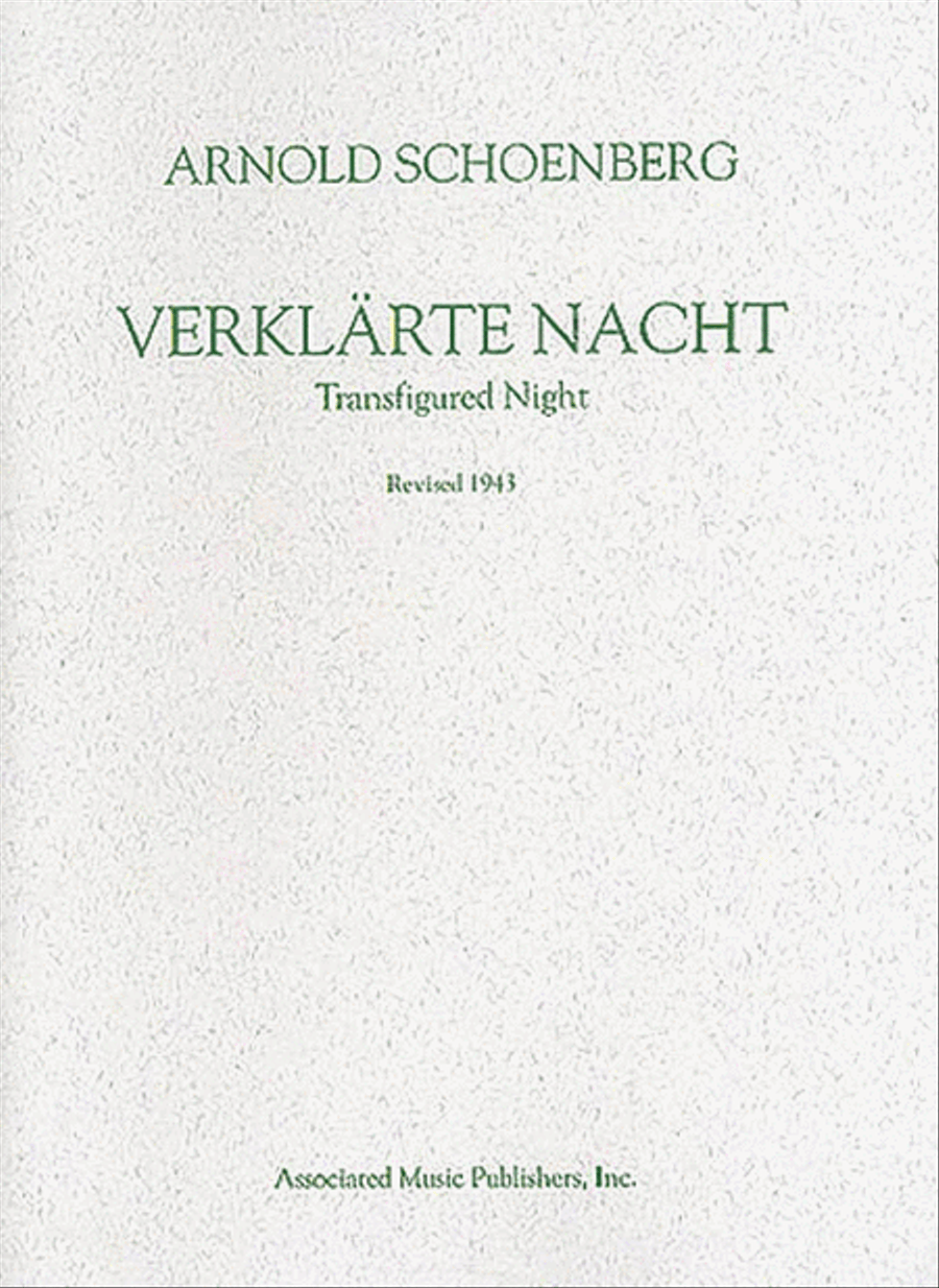 Verklärte Nacht (Transfigured Night), Op. 4 (1943 Revision) Orchestra scores gallery preview page 1