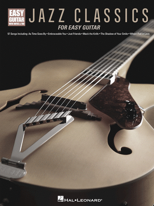 Book cover for Jazz Classics for Easy Guitar
