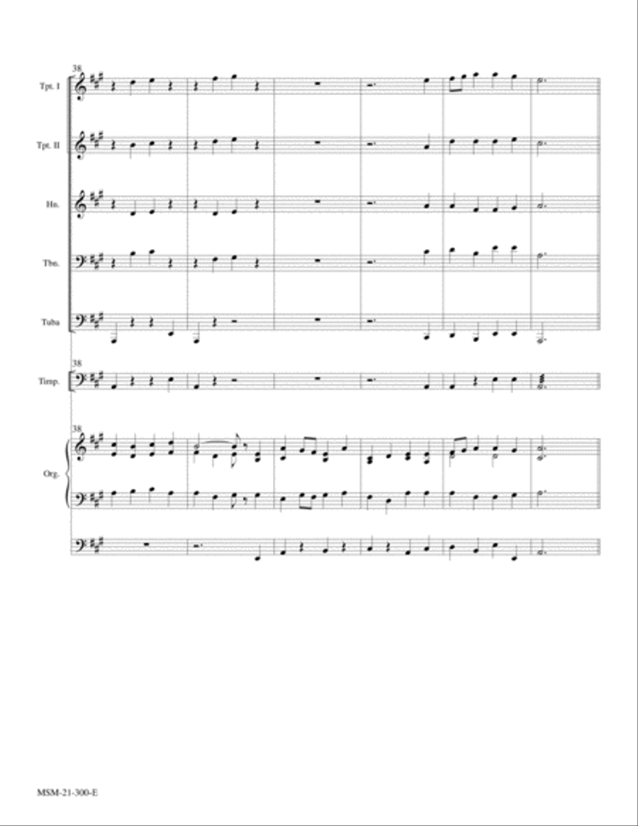 Ellacombe Ellacombe Choir scores gallery preview page 5