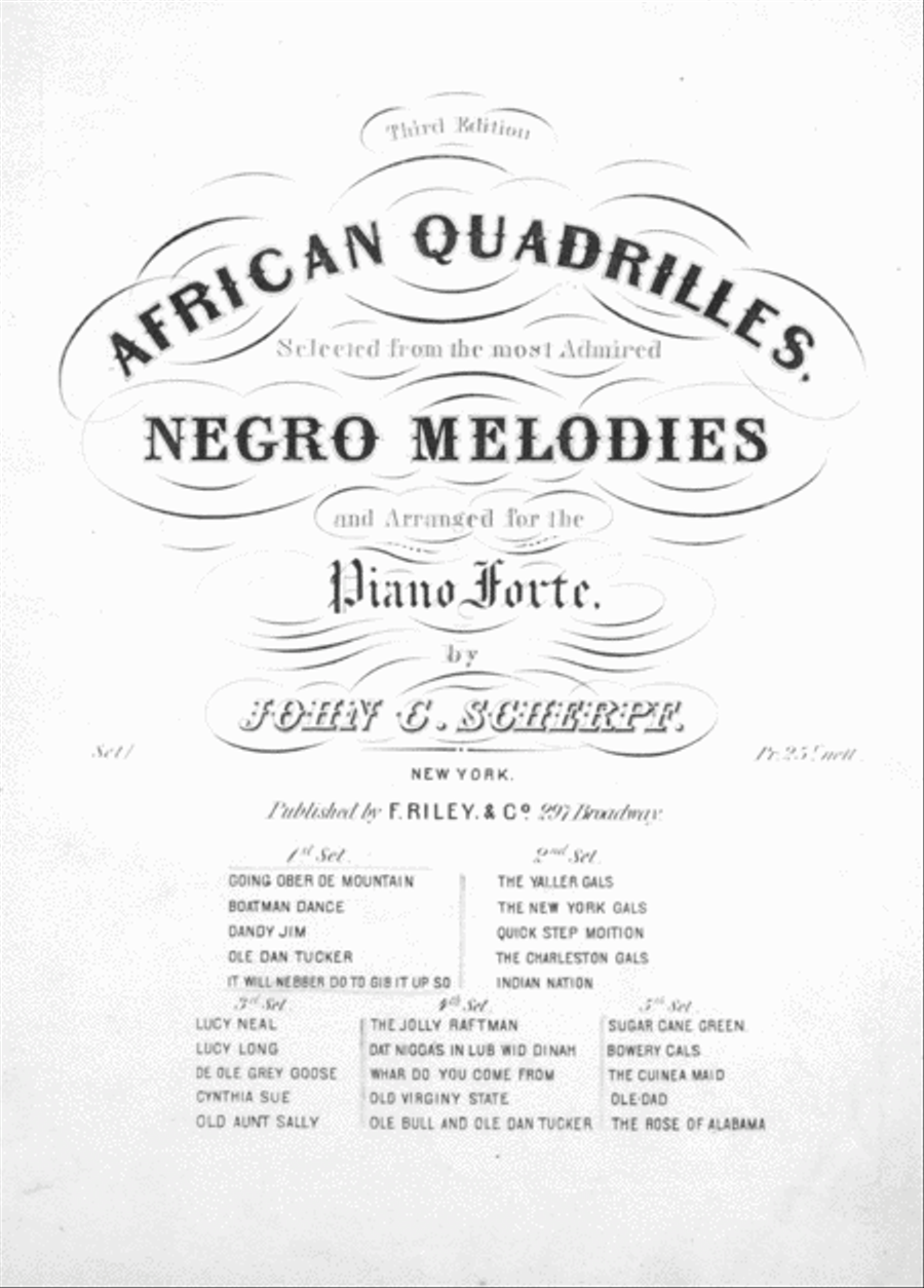 Going Ober De Mountain Piano Solo scores gallery preview page 1