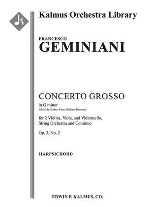 Concerto Grosso in G minor, Op. 3, No. 2