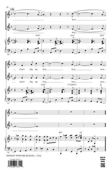 Swingin' With The Beatles (Medley) (arr. Mac Huff)