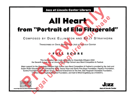 All Heart (from Portrait of Ella Fitzgerald)