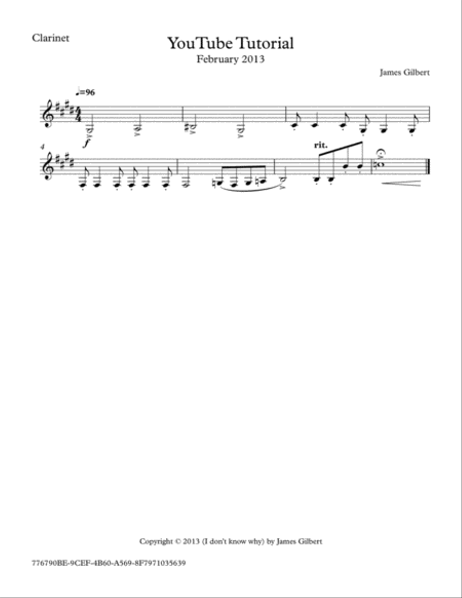 Youtube Tutorial piece Full Orchestra scores gallery preview page 5