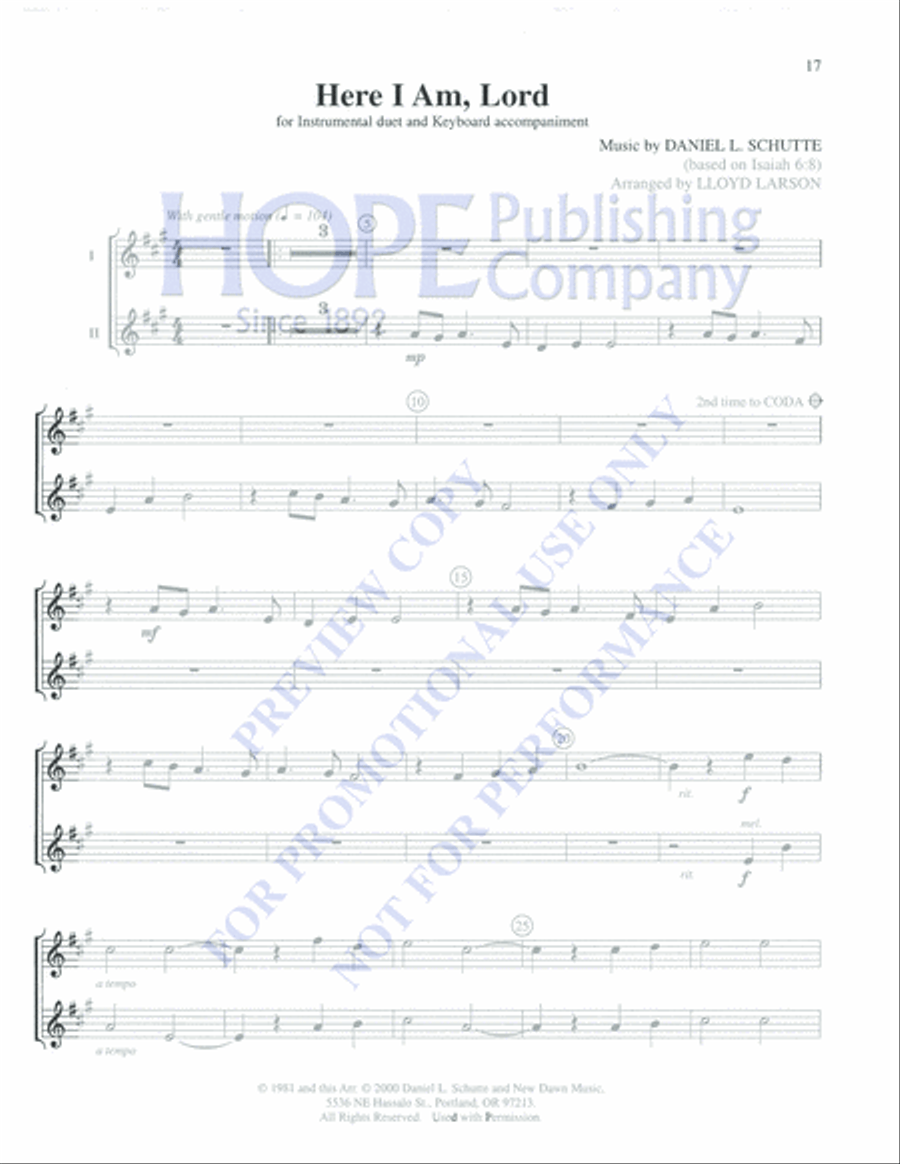 Contemporary Praise Contemporary Praise Piano Accompaniment scores gallery preview page 17