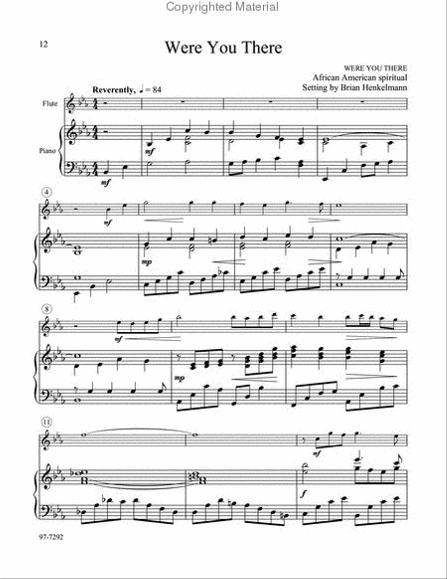 All through the Church Year Flute Solo scores gallery preview page 5
