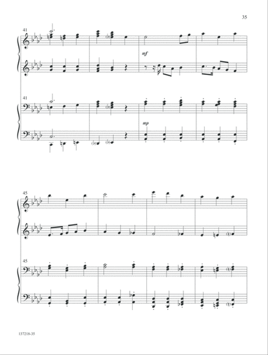 Praise Him! Praise Him! Praise Him! Praise Him! Piano Accompaniment scores gallery preview page 22