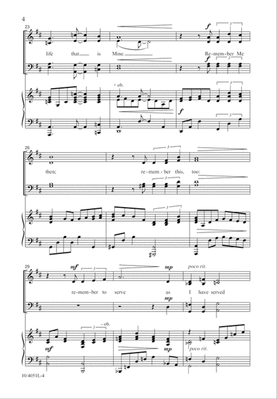 Remember Remember 4-Part scores gallery preview page 5