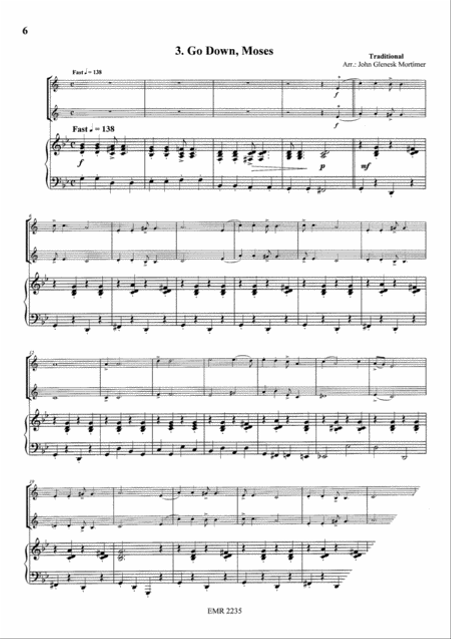 Duos Vol. 2 Clarinet Duet scores gallery preview page 5