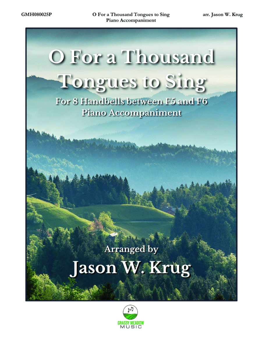 O For a Thousand Tongues to Sing (piano accompaniment to 8 handbell version) image number null