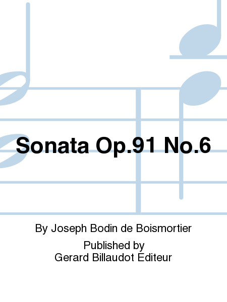 Sonata Op.91 No.6