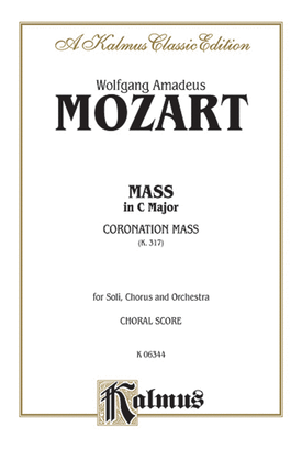 Book cover for Mass in C Major (Coronation Mass, K. 317)