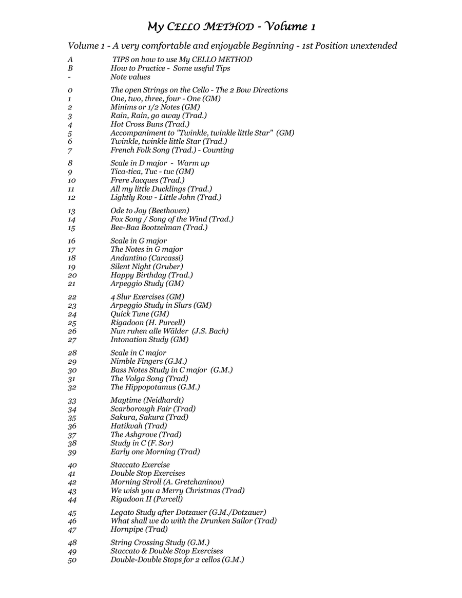 My CELLO METHOD Volume 2 - The Extensions String Duet scores gallery preview page 2