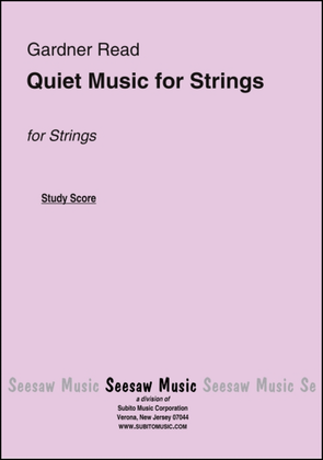 Book cover for Quiet Music
