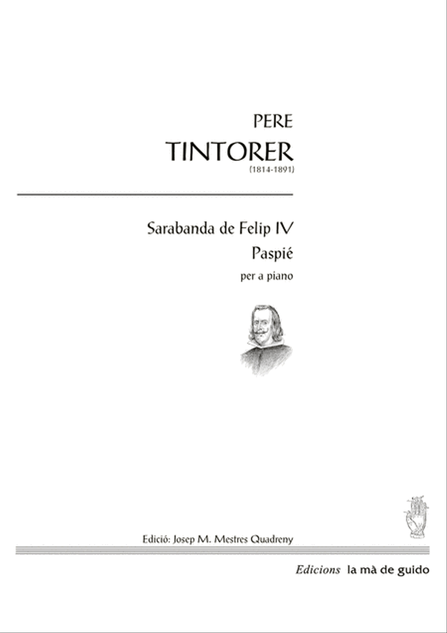 Sarabanda de Felip IV. Paspié Piano Solo scores gallery preview page 1