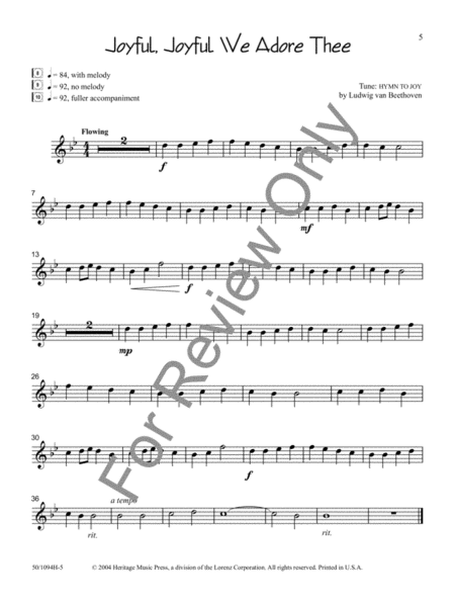 Sacred Solos for the Young Musician: Flute/Oboe/Vibes image number null