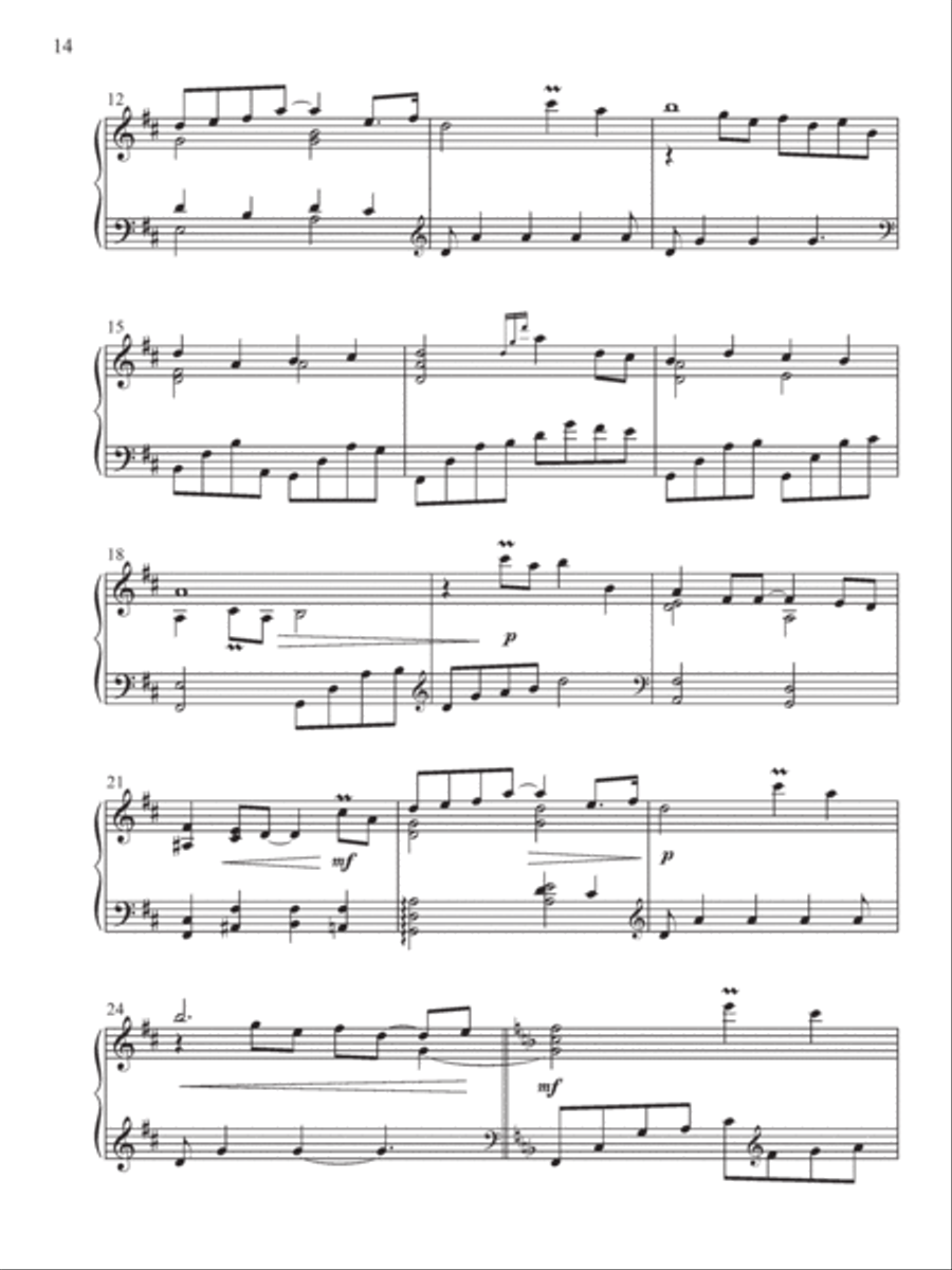All Nature Sings Piano Solo scores gallery preview page 6