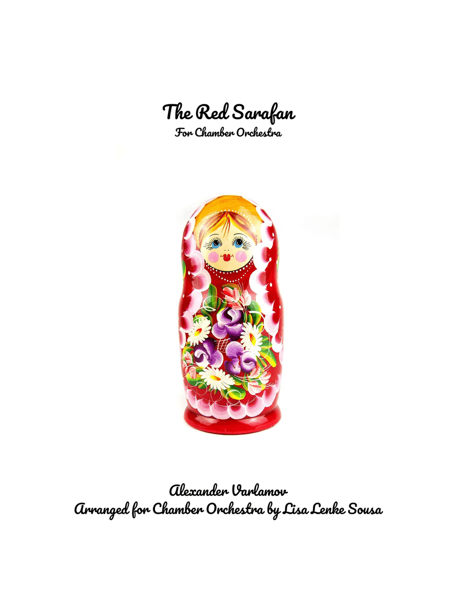 The Red Sarafan for Chamber Orchestra Chamber Orchestra scores gallery preview page 1