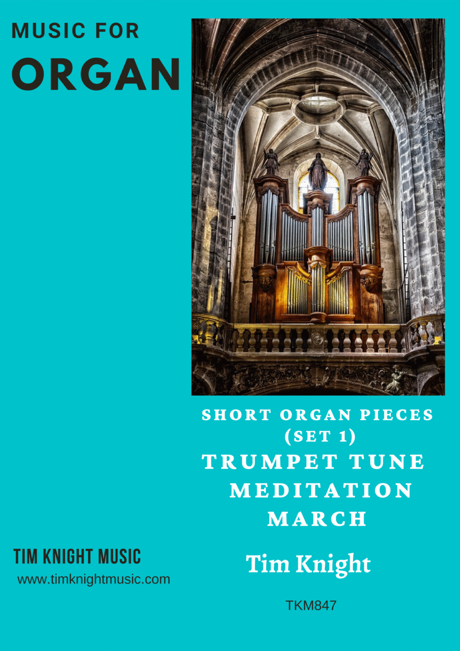 Short organ pieces set 1 Organ Solo scores gallery preview page 1