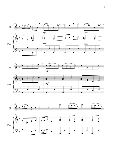 Musette, BWV 126 - Flute Solo image number null