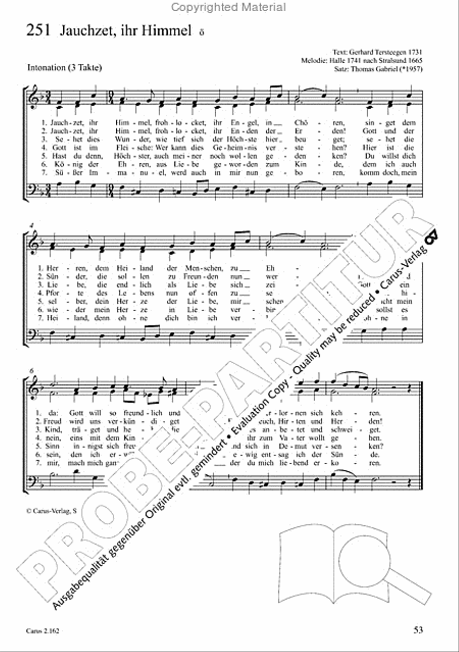 Chorbuch Gotteslob SAM Chorbuch Gotteslob SAM 3-Part scores gallery preview page 54
