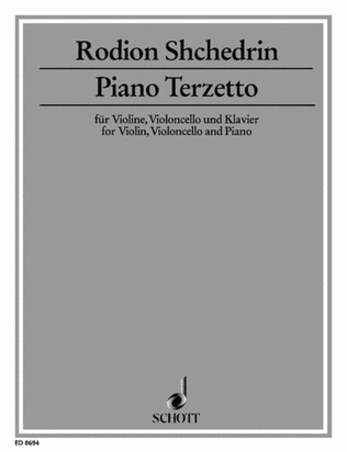 Book cover for Piano Terzetto