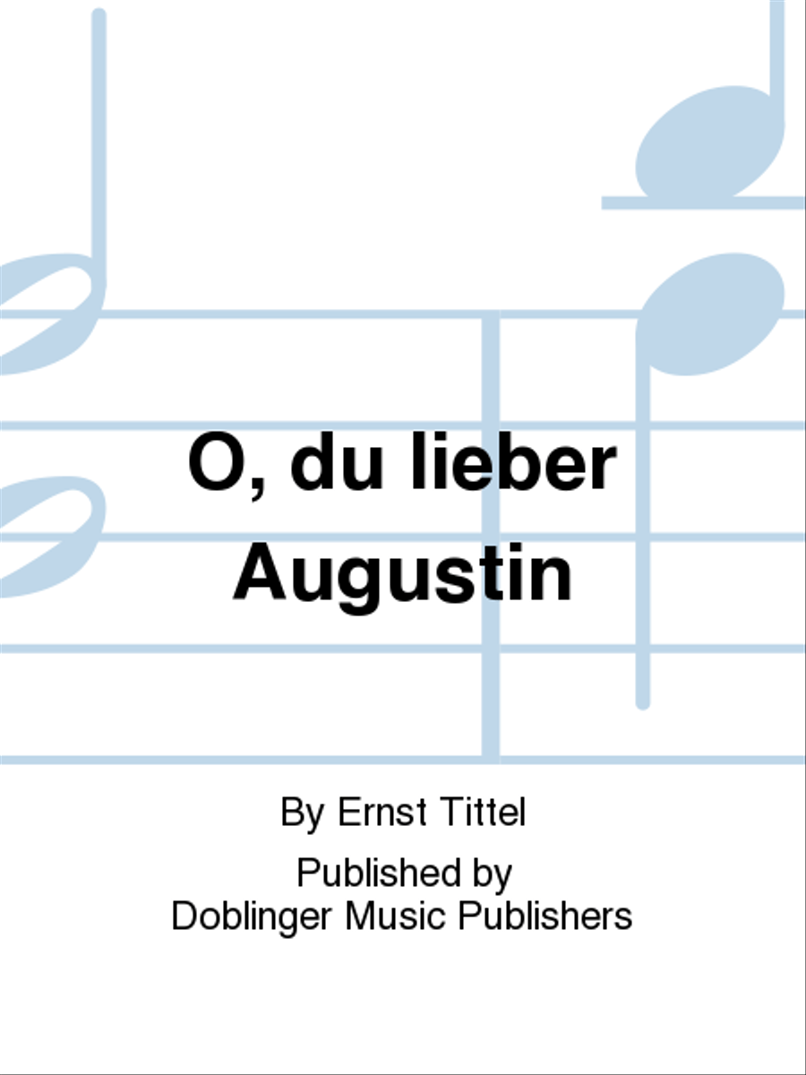 O, du lieber Augustin Guitar Ensemble scores gallery preview page 1
