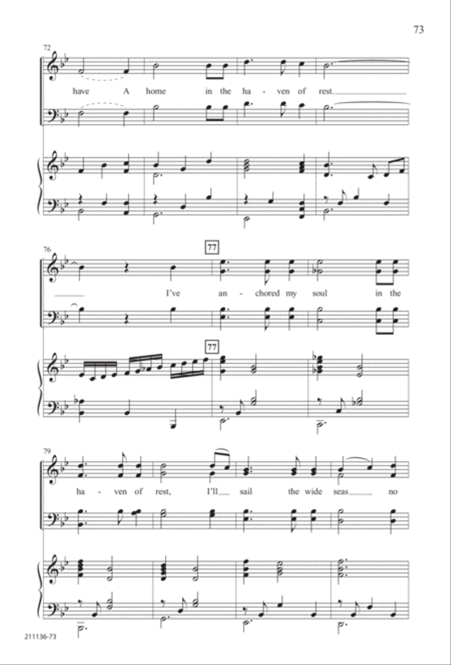 Marching to Zion 4-Part scores gallery preview page 79