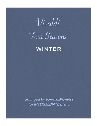 Book cover for The Four Seasons: WINTER