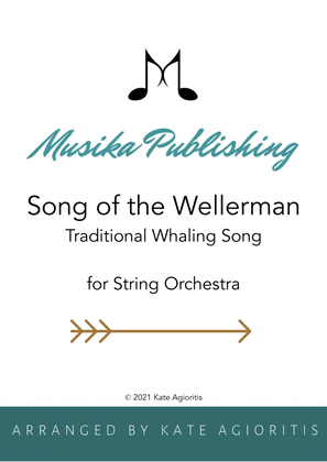 Book cover for Song of the Wellerman (Wellerman) for String Orchestra