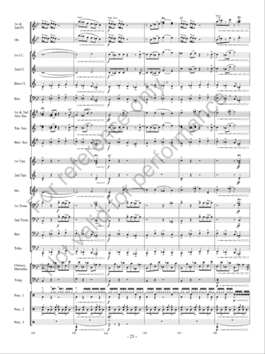 Crush Concert Band scores gallery preview page 24