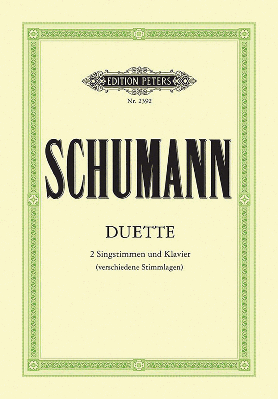 Duets (34) Piano Accompaniment scores gallery preview page 1